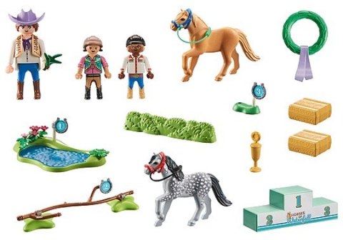 Playmobil Zestaw figurek Horses 71495 Turniej kucyków