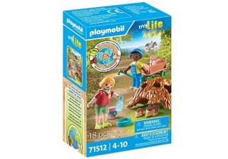 Playmobil Zestaw figurek My Life 71512 Opieka nad jeżami