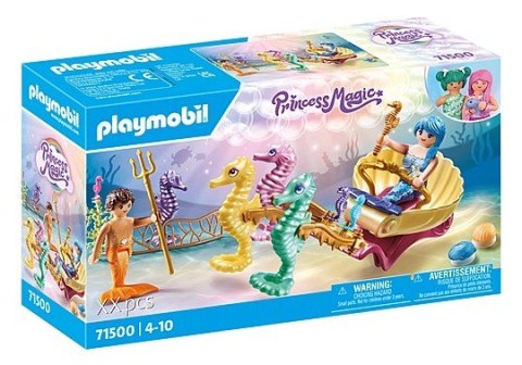 Playmobil Zestaw figurek Princess Magic 71500 Podwodni mieszkańcy z powozem koników morskich