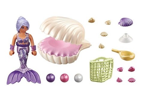 Playmobil Zestaw figurek Princess Magic 71502 Syrenka z perłową muszelką