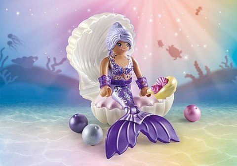 Playmobil Zestaw figurek Princess Magic 71502 Syrenka z perłową muszelką