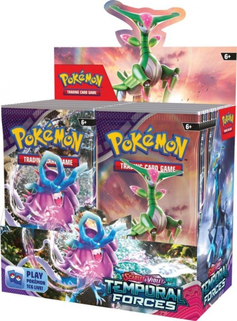 Pokemon TCG Karty TCG Scarlet & Violet Temporal Forces Booster Box(36)