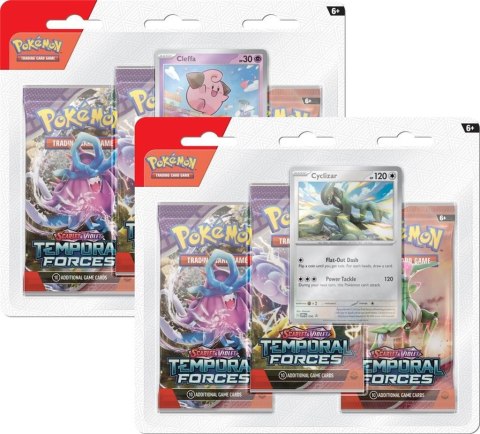 Pokemon TCG Karty Temporal Forces 3pack Blister Cyclizar