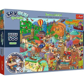 Trefl Puzzle 500 elementów Spy Guy Lost Items Europa