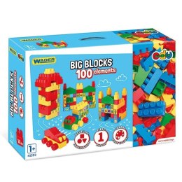 Wader Klocki Big Blocks 100 elementów