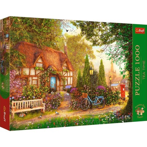 Trefl Puzzle 1000 elementów Premium Plus Domek pod strzechą