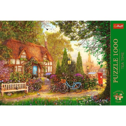 Trefl Puzzle 1000 elementów Premium Plus Domek pod strzechą