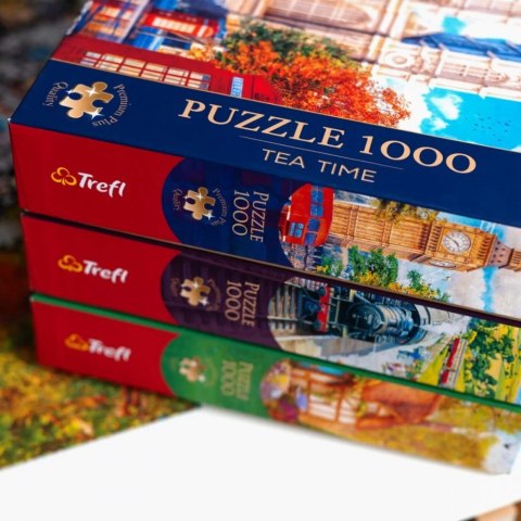 Trefl Puzzle 1000 elementów Premium Plus Domek pod strzechą