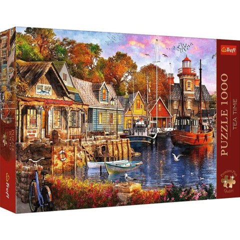 Trefl Puzzle 1000 elementów Premium Plus Nadmorski zakątek