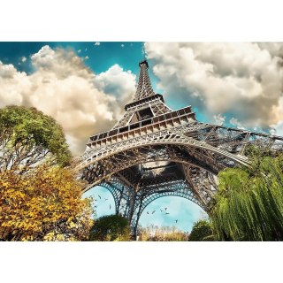 Trefl Puzzle 1000 elementów Premium Plus Wieża Eiffel Paryż Francja