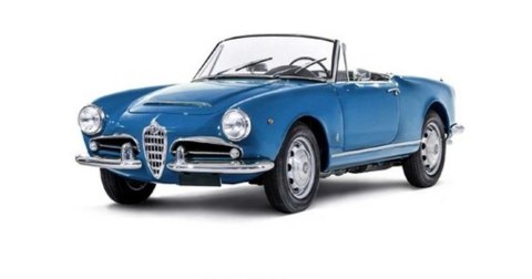 Italeri Model plastikowy Alfa Romeo Giulia 1600 Spider 1/24