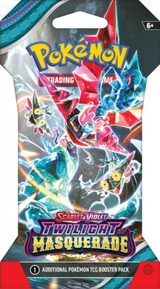 Pokemon TCG Karty Twilight Masquerade Sleeved Booster