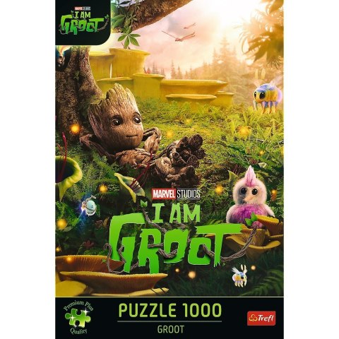 Trefl Puzzle 1000 elementów Premium Plus Groot Marvel