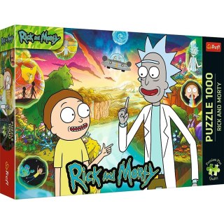 Trefl Puzzle 1000 elementów Premium Plus Rick i Morty