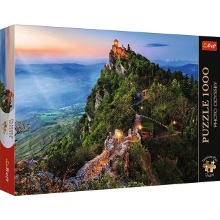 Trefl Puzzle 1000 elementów Premium Plus Wieża Cesta San Marino