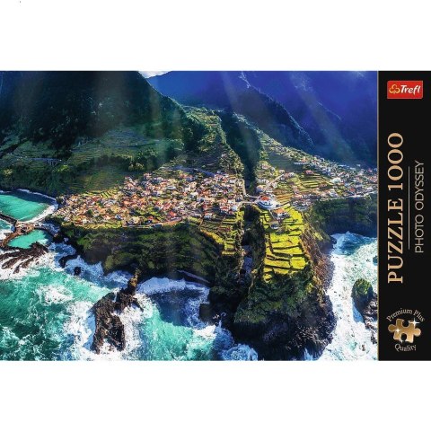 Trefl Puzzle 1000 elementów Premium Plus Wyspa Madera Portugalia