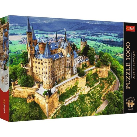 Trefl Puzzle 1000 elementów Premium Plus Zamek Hohenzollern Niemcy