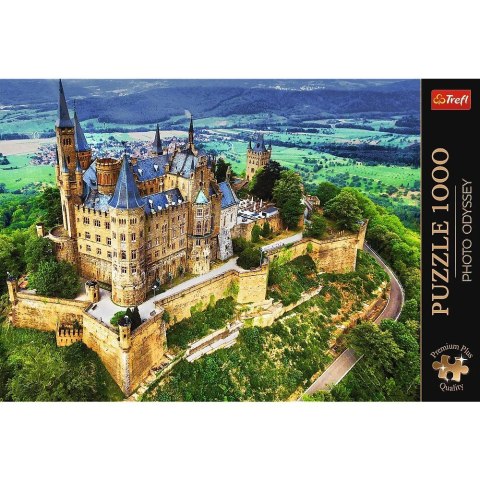 Trefl Puzzle 1000 elementów Premium Plus Zamek Hohenzollern Niemcy