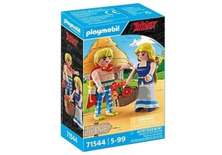 Playmobil Zestaw Asterix 71544 Tragikomiks i Falbala