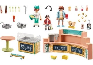 Playmobil Zestaw My Life 71538 Bar z przekąskami