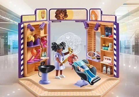 Playmobil Zestaw My life 71535 Barbershop i salon fryzjerski