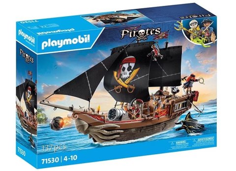 Playmobil Zestaw z figurkami Pirates 71530 Duży statek piracki