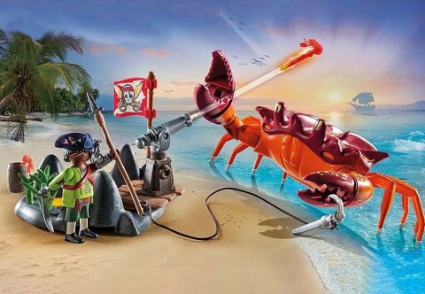 Playmobil Zestaw z figurkami Pirates 71532 Walka z ogromnym krabem