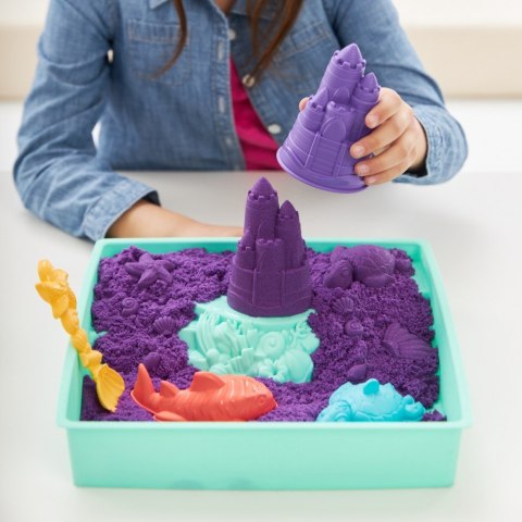 Spin Master Zestaw KINETIC SAND - Piaskownica fioletowy