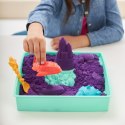 Spin Master Zestaw KINETIC SAND - Piaskownica fioletowy