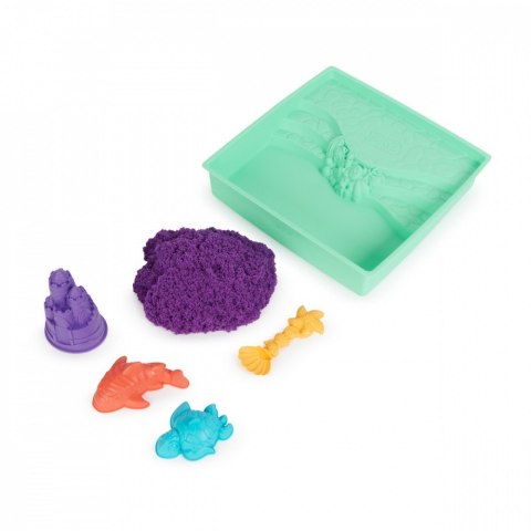 Spin Master Zestaw KINETIC SAND - Piaskownica fioletowy