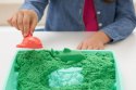 Spin Master Zestaw KINETIC SAND - Piaskownica zielony