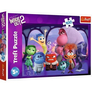 Trefl Puzzle 100 elementów W głowie się nie mieści Inside Out 2