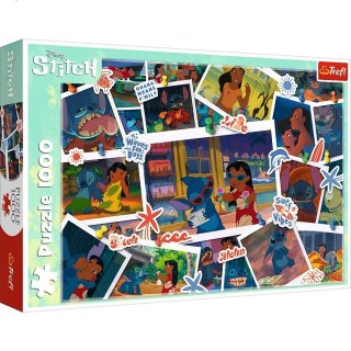 Trefl Puzzle 1000 elementów Lilo i Stitch Słodkie wspomnienia