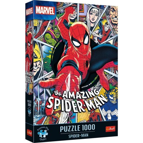 Trefl Puzzle 1000 elementów Premium Plus Spider-man