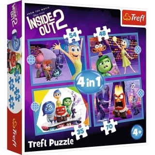 Trefl Puzzle 4w1 Emocje rządzą W głowie się nie mieści 2