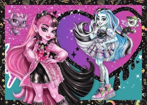 Trefl Puzzle 4w1 Monster High Elektryzujący dzień