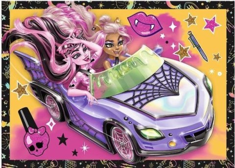 Trefl Puzzle 4w1 Monster High Elektryzujący dzień