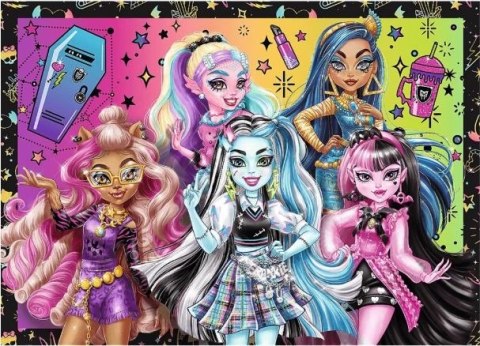 Trefl Puzzle 4w1 Monster High Elektryzujący dzień