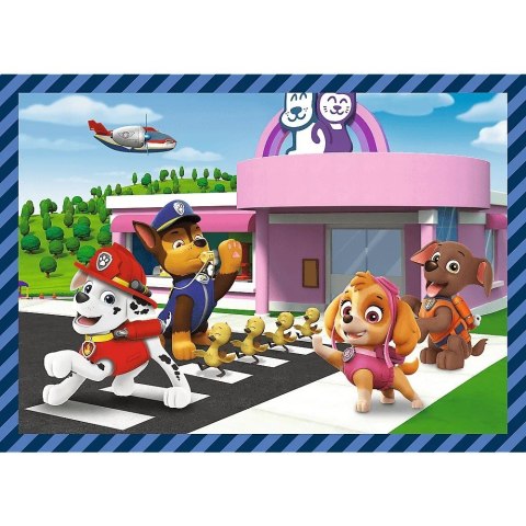 Trefl Puzzle 4w1 Psie sprawy Psi Patrol Paw Patrol