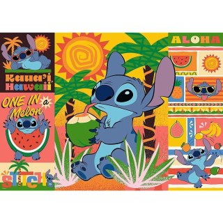 Trefl Puzzle 500 elementów Wakacje ze Stichem Lilo i Stitch