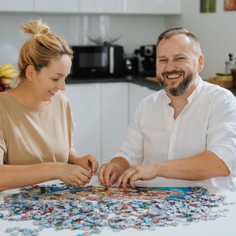 Trefl Puzzle 500 elementów Wakacje ze Stichem Lilo i Stitch