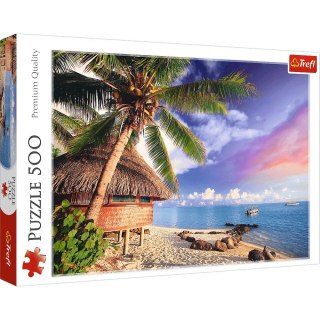 Trefl Puzzle 500 elementów Wyspa Bora-Bora