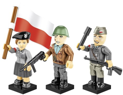 Cobi Klocki Figurki Powstańców warszawskich 1944 zestaw