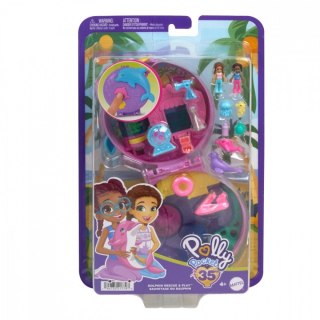 Mattel Zestaw figurek Polly Pocket Akwarium Delfina Zestaw kompaktowy