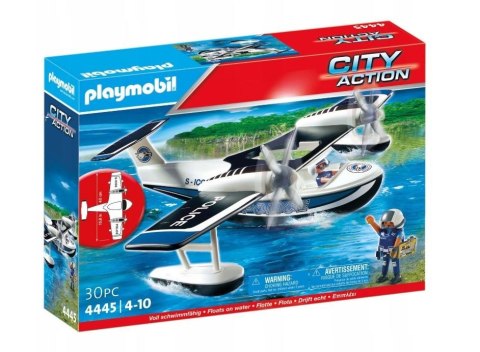 Playmobil Zestaw figurek City Action 4445 Wodolot policyjny