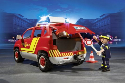 Playmobil Zestaw figurek City Action 71375 Samochód komendanta straży pożarnej