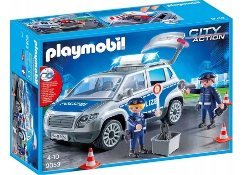 Playmobil Zestaw figurek City Action 9053 Policyjny samochód terenowy