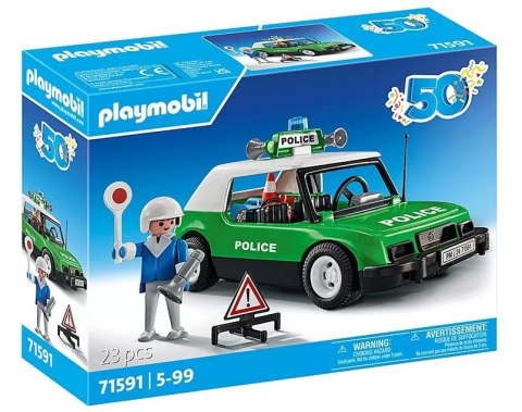 Playmobil Zestaw z figurką City Action 71591 Klasyczny samochód policyjny