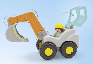 Playmobil Zestaw z figurką Junior 71684 Koparka