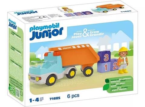 Playmobil Zestaw z figurką Junior 71685 Wywrotka